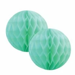 Poppies For Grace Honeycomb Ball - Mint Honeycomb Decorations