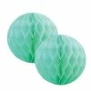 Poppies For Grace Honeycomb Ball - Mint Honeycomb Decorations
