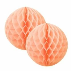 Favor Lane WEDDINGS Honeycomb Ball - Peach