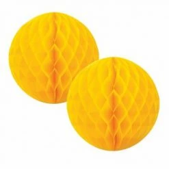 Favor Lane Honeycomb Ball - Yellow