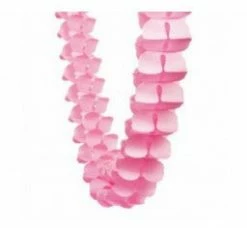 Favor Lane Classic Pink Honeycomb Garland
