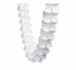 Favor Lane White Honeycomb Garland WEDDINGS