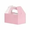 Five Star Party Co Lunch Box/Treat Box Classic Pastel Pink 5pk WEDDINGS