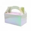 Five Star Party Co WEDDINGS Lunch Box/Treat Box Iridescent 5pk