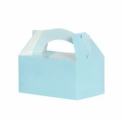 Five Star Party Co WEDDINGS Lunch Box/Treat Box Classic Pastel Blue 5pk