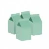 Five Star Party Co Milk Box/Party Favour Box Classic Pastel Mint 10pk WEDDINGS