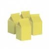 Five Star Party Co Milk Box/Party Favour Box Classic Pastel Yellow 10pk