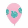 Favor Lane 30cm Pink Palm Print Balloon 30cm Pattern | Print Latex Balloons