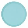 Five Star Party Co Plates - Plain Solid Colour Classic Pastel Blue Paper Plates 10Pk