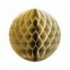 Favor Lane Honeycomb Ball - Metallic Gold Wedding Decorations
