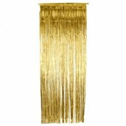 Favor Lane Gold Fringe Curtain Backdrop WEDDINGS