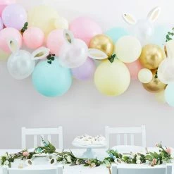 Ginger Ray DIY Balloon Garland Kits Balloon Garland Kit - Pastel Bunny