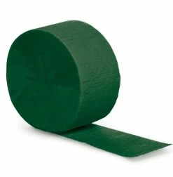Favor Lane Streamers Hunter Green Crepe Streamer - 24m