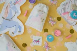 Favor Lane Calico Party Favour Bag - Unicorn Sparkle 9 Favor Lane Calico Party Favour Bag - Unicorn Sparkle
