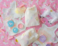Favor Lane Calico Party Favour Bag - Unicorn Sparkle 11 Favor Lane Calico Party Favour Bag - Unicorn Sparkle