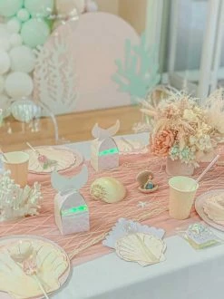 Favor Lane Mermaid Shine Iridescent Treat Favour Boxes WEDDINGS