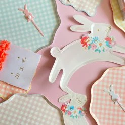 Meri Meri Party Leaping Bunny Paper Plates