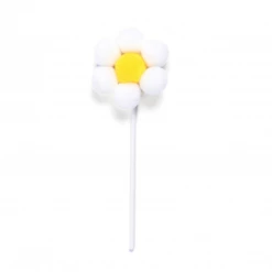 Favor Lane Daisy Flower Pom Pom Cake Topper Cake Toppers
