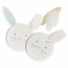 Ginger Ray Pastel Easter Bunny Paper Plates With Interchangeable Ears