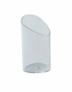 FAVOR LANE Wedding Cake Accessories Reusable Slanted Dessert/Canape Cup 80ml