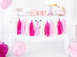 PartyDeco Tassel Garland Kit - Sweetheart Wedding Decorations