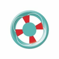 My Minds Eye TABLEWARE Pool Party Life Saver Paper Plates