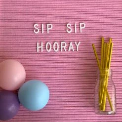 Favor Lane Paper Straws - Gold Foil