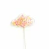 Favor Lane Confetti Filled PVC Cake Topper - Sherbet Cloud Cake Toppers 1 Favor Lane Confetti Filled PVC Cake Topper - Sherbet Cloud Cake Toppers
