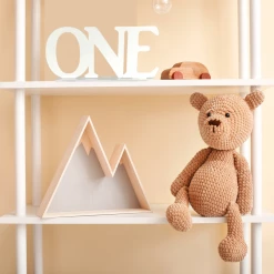 BarleyBoy Acrylic 'ONE' Sign With Clear Base