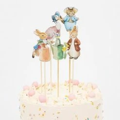 Meri Meri Party Peter Rabbit™ & Friends Cake Toppers - Set Of 6