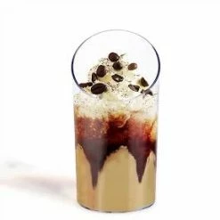 FAVOR LANE Wedding Cake Accessories Reusable Slanted Dessert/Canape Cup 80ml