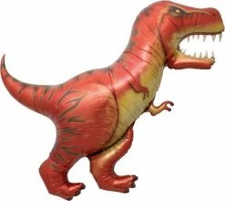 Favor Lane Jumbo T-Rex Dinosaur Shape Balloon