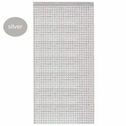 Favor Lane NEW Silver Sequin Look Foil Fringe Curtain Backdrop WEDDINGS