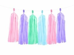 PartyDeco Tassel Garland Kit - Pastel