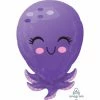 Favor Lane Octopus Foil Balloon Shape + Novelty Foil Balloons