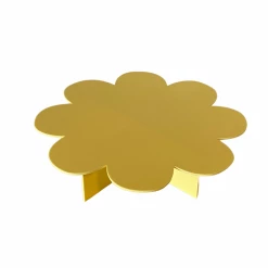 BarleyBoy Daisy Acrylic Cake Stand - Pastel Yellow Cake Stands