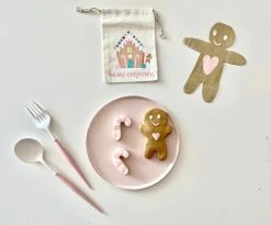 Favor Lane Favour/Party Bags Calico Party Favour Bag - Merry Christmas Gingerbread House 7 Favor Lane Favour/Party Bags Calico Party Favour Bag - Merry Christmas Gingerbread House