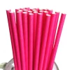 Favor Lane Paper Straws - Hot Pink
