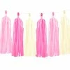 PartyDeco Tassel Garland Kit - Sweetheart Wedding Decorations