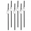 PartyDeco Paper Straws Halloween Ghost Straws