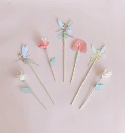 Meri Meri Party Cake Toppers Fairy Cake Topper Set