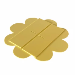 BarleyBoy Daisy Acrylic Cake Stand - Pastel Yellow Cake Stands 8 BarleyBoy Daisy Acrylic Cake Stand - Pastel Yellow Cake Stands