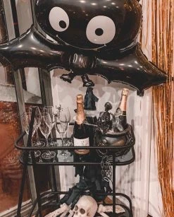 Favor Lane Black Bat Foil Balloon
