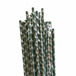 Favor Lane Paper Straws - Leaf Print