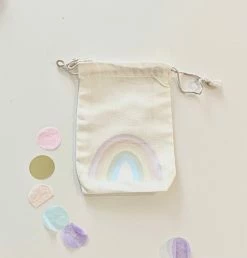Favor Lane Calico Party Favour Bag - Pastel Rainbow