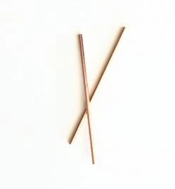 Favor Lane Paper Straws - Rose Gold Foil WEDDINGS