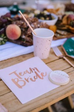 Ginger Ray Team Bride Paper Napkins