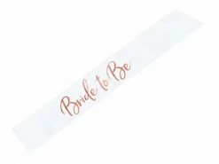 PartyDeco Bride To Be Sash WEDDINGS
