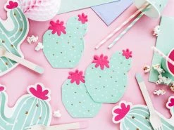PartyDeco Cactus Shape Napkins