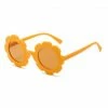 Favor Lane Kids Flower Sunglasses - Mustard